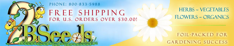 Flower Seeds, Vegetable Seeds and Herb Seeds from 2B Seeds